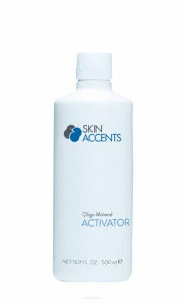 OLIGO MINERAL ACTIVATOR- AKTYWATOR DO MASEK ALGOWYCH I PEELINGÓW W PROSZKU 500ML Bazujący na soli morskiej i glicerynie aktywator do masek kolagenowych i proszkowych