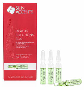 PURIFYING COMPLEX- AMPUŁKI OCZYSZCZAJĄCE 7SZ. X 2ML Pielęgnacja regulująca pracę gruczołów łojowych zamknięta w wygodnej ampułce