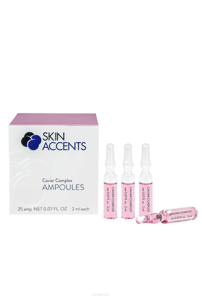 CAVIAR COMPLEX- AMPUŁKI REWITALIZUJĄCE 25SZ. X 2ML Intensywna rewitalizacja skóry zamknięta w wygodnych ampułkach