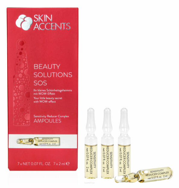 SENSITIVITY REDUCER- AMPUŁKI DLA CER NACZYNIOWYCH I PODRAŻNIONYCH 7X2ML Ampułki łagodzące podrażnienia